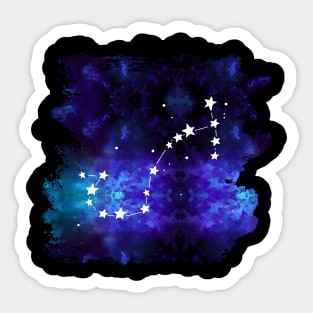 Scorpio Galaxy Sticker